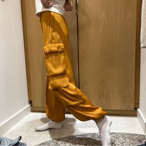 Golden yellowish joggers